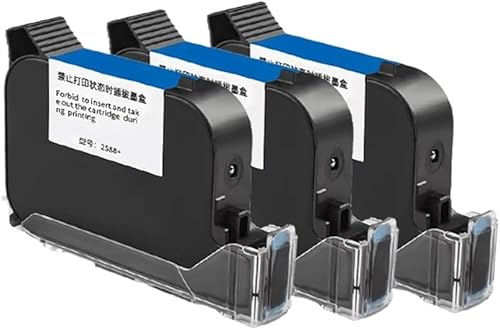 Cartucho de tinta de secado rápido compatible con impresoras de inyección de tinta 2588 2580 JS12 JS10 modelo general no cifrado (3 piezas)