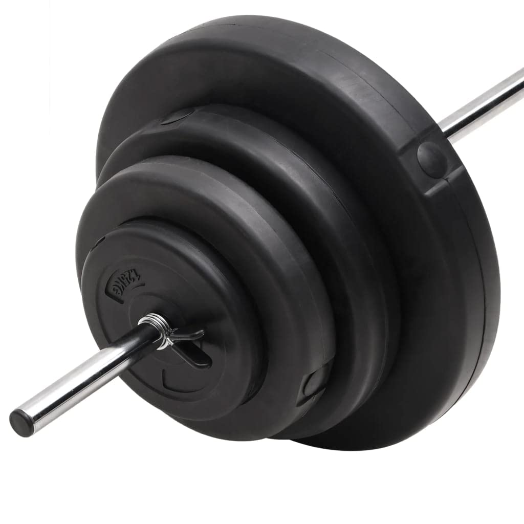INLIFE Langhantel mit Gewichten 60 kg,61.22kg,3145017