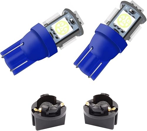 Miniatura 4 de Bombilla LED 194, color azul hielo T10 168 2825 161 5050-5SMD, bombillas de repuesto para cúpula de automóvil, mapa, puerta de lectura, puerta de