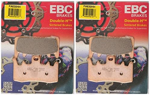 EBC Double-H Sintered Metal Brake Pads FA630HH (2 Packs - Enough 2 Rotors)