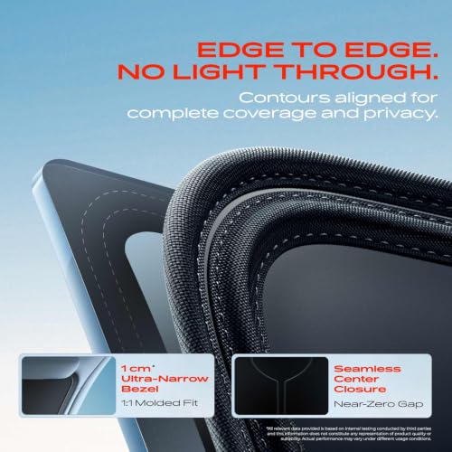 Image of A-Premium Windshield Sun Shad Compatible with Honda Civic 2016-2021 | Foldable Car Sun Shade with Storage Bag, Blocks Heat & UV Rays, Keeps Vehicle Cooler Accessories