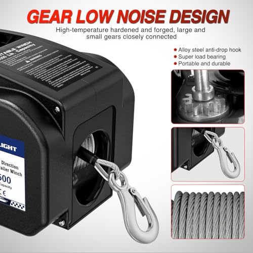 Nilight 3500 lbs Electric Winch
