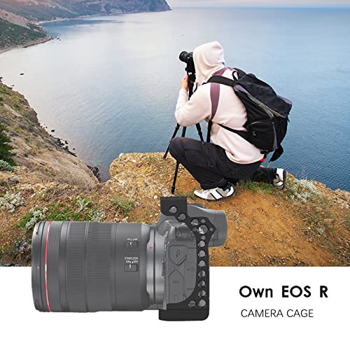 Image of EOS R Camera Cage, EOS R Cage for Canon EOS R Camera Case Camera Rig Cold Shoe