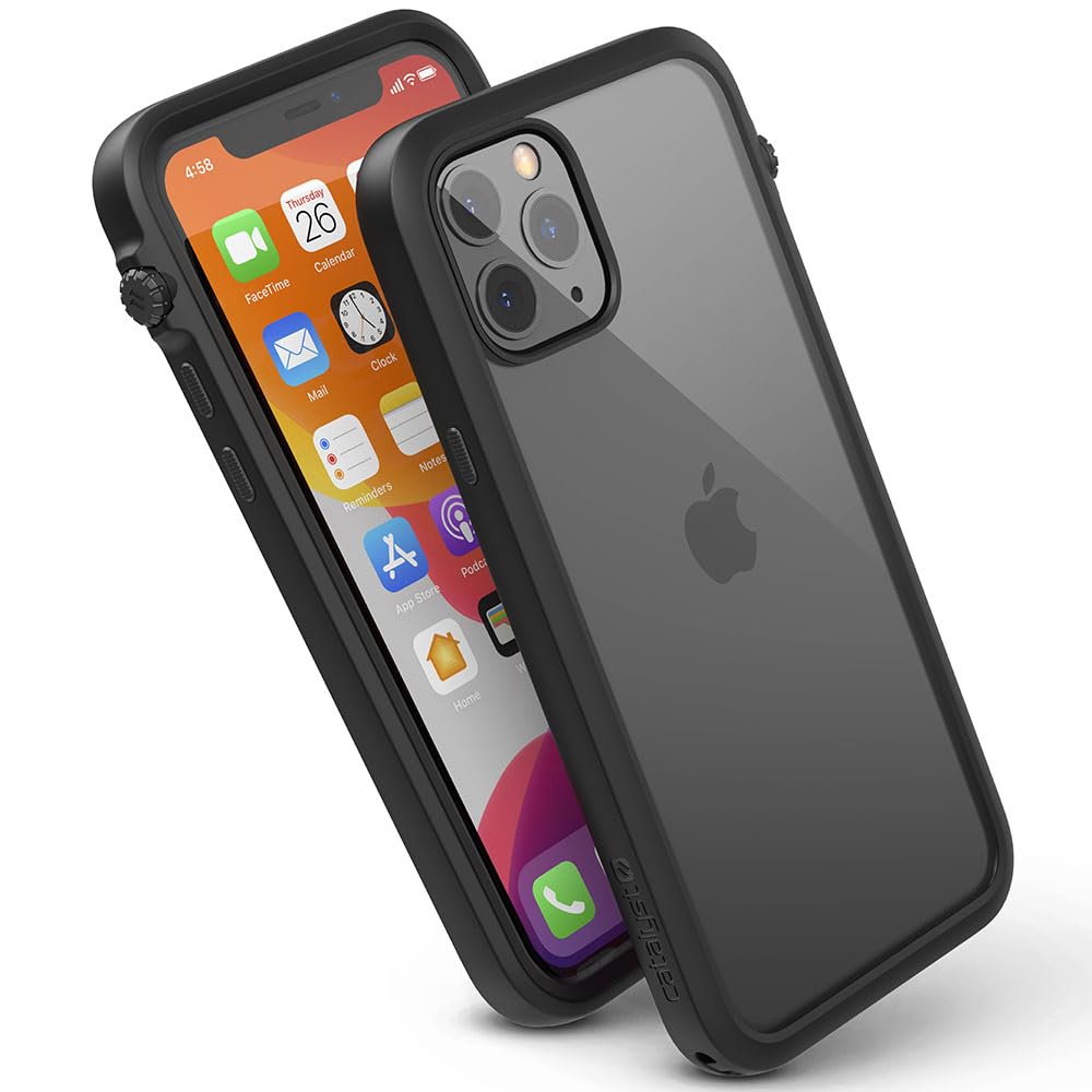 Waterproof Case for iPhone 11 Pro Max with Lanyard, Clear