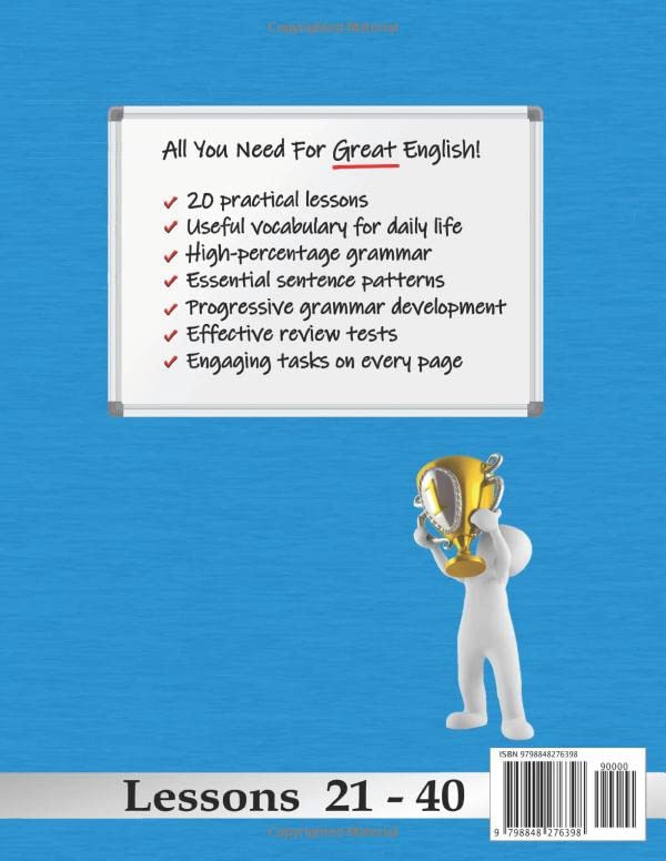 Preston’s English for Winners! Verbs & Sentences – 20 Intermediate Lessons – Cantonese Version: Book 2 (Winner's English - Basic English Lessons For Cantonese Speakers) image 3