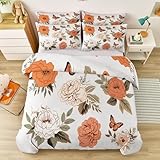 【Diseño Reversible y Moderno】: Este conjunto de cama presenta un diseño reversible con estampados modernos y elegantes, aportando frescura y versatilidad a tu dormitorio. Es el complemento ideal para el dormitorio principal, la habitación de invitados o incluso la de los niños