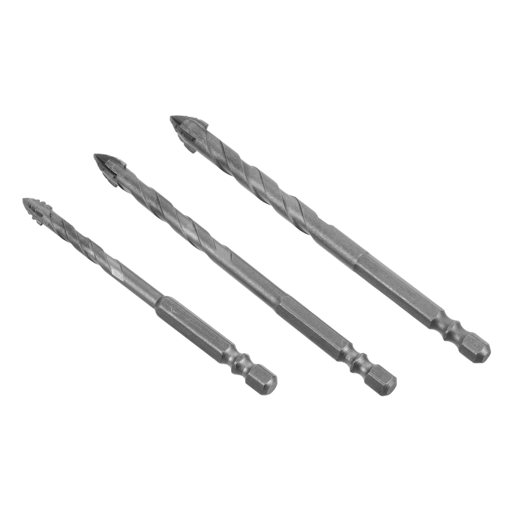 HOLIDYOYO Multipurpose Drill Bits Set 3pcs Concrete Brick Drill Bits Home Improvement