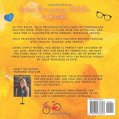 Jolie Princesse Patate And the Days of the Week