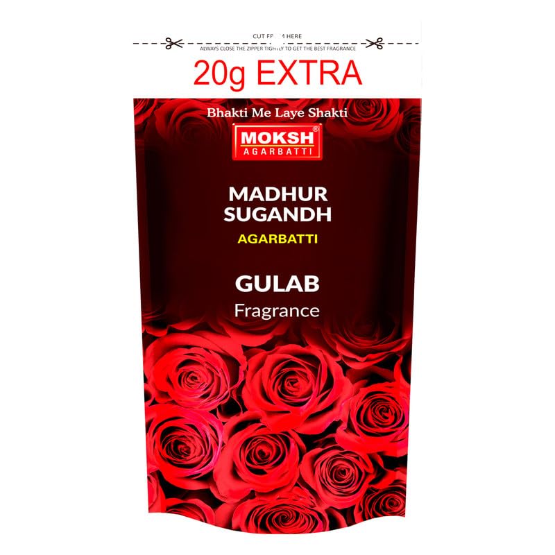 Moksh Madhur Sugandh Gulab Agarbatti | Rose Fragrance