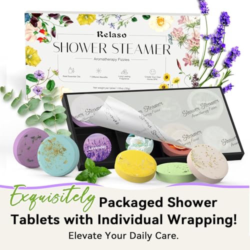 20% Off Relaso Shower Steamers 8 Pack – Aromatherapy Gift Set - Image 7