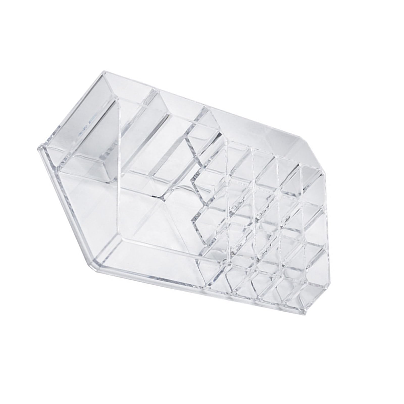 Clear Nail Storage Solution Acrylic Display Rack Cosmetic Organizer Transparent Stand Storage