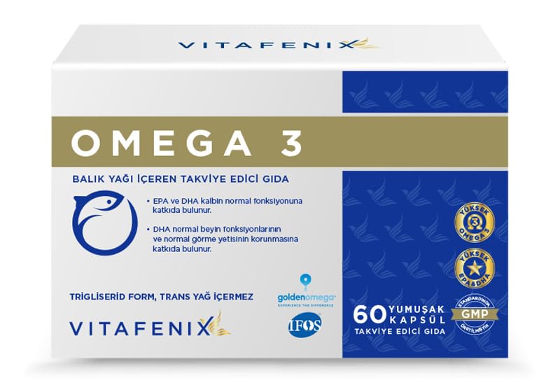 Omega 3 Balık Yağı Yüksek DHA & EPA