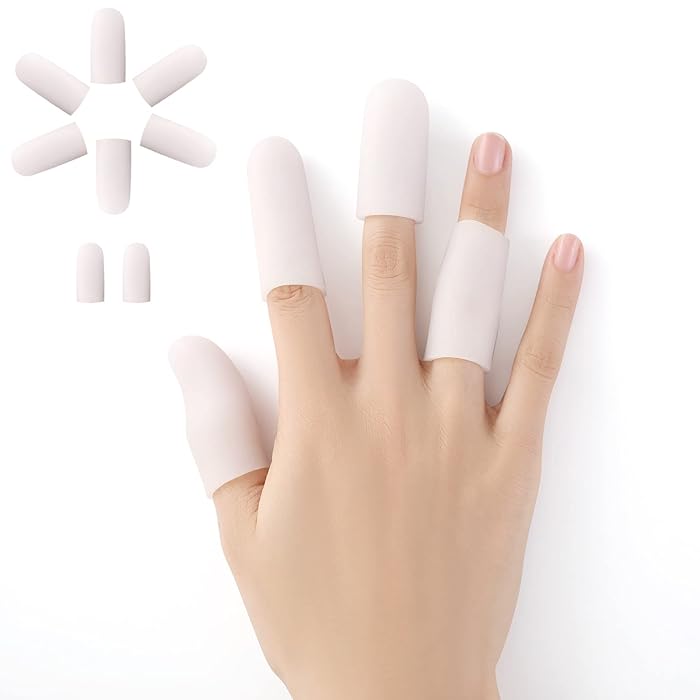Buy Niupiour Silicone Finger Protectors, 14 Pieces of Rubber Finger