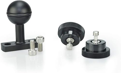 Miniatura 5 de Soporte de bandeja de mango de buceo, soporte portátil de un solo equilibrador estabilizador de mano para carcasas de cámara de agarre submarino