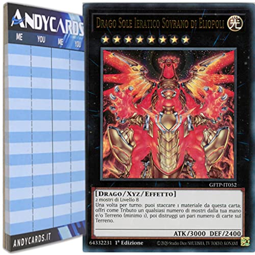 Andycards Yu-Gi-Oh! - DRAGO SOLE IERATICO SOVRANO