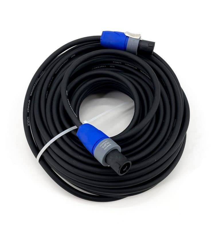 Lautsprecherkabel 20 Meter 2x 2,5mm² Neutrik NL2FX 20m Speakon-Stecker SPK PA Speaker Twist Professional Audiokabel Boxenkabel