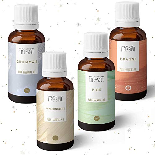 Huiles essentielles de Noël pour parfumer votre salon au coin du feu