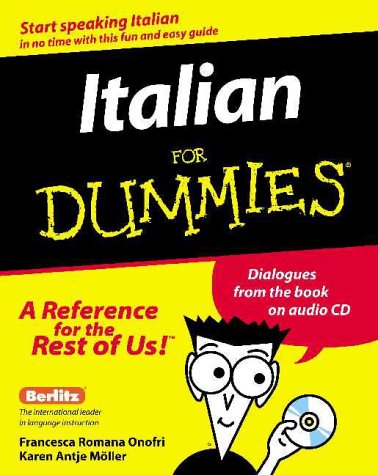 Image of Italian for Dummies (With Audio CD) by Francesca Romana Onofri Karen Antje Möller(2000-05-22)