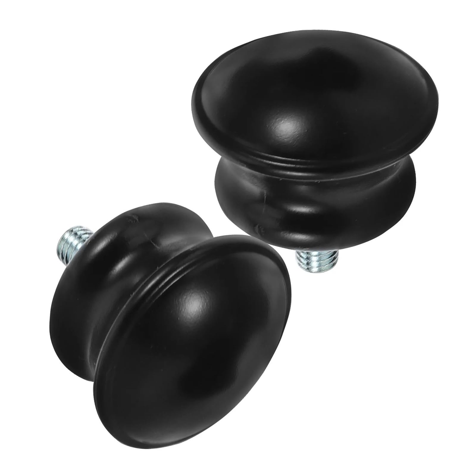 Lot de 4 embouts de tringle à rideaux décoratifs à vis pour tringles à rideaux