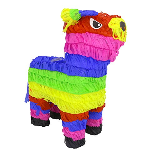 LYTIO Bull Pinata, Colorful Fiesta, All Festive Party Supplies Decor, Mexican Themed Celebrations, Cinco de Mayo, Kids Birthdays - Thumbnail 3