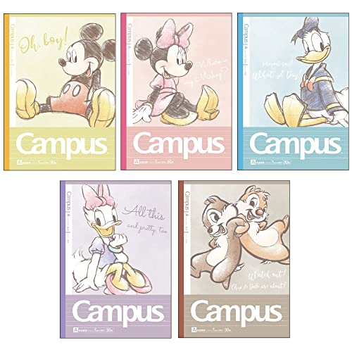 Amazon.co.jp: サンスター文具 ディズニー ノート キャンパス ドット A