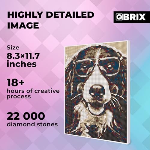 QBRIX Framed Diamond Art 8x12 inches Vintage. - Image 5