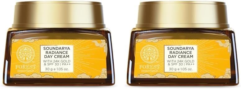 Forest Essentials Soundarya Radiance Day Cream with 24K Gold & SPF 25
