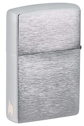 Encendedor Zippo Windproof Brushed Chrome miniatura 6