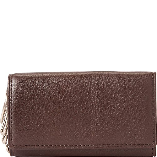 Cashmere Men's Six Hook Key Case Color: Black3