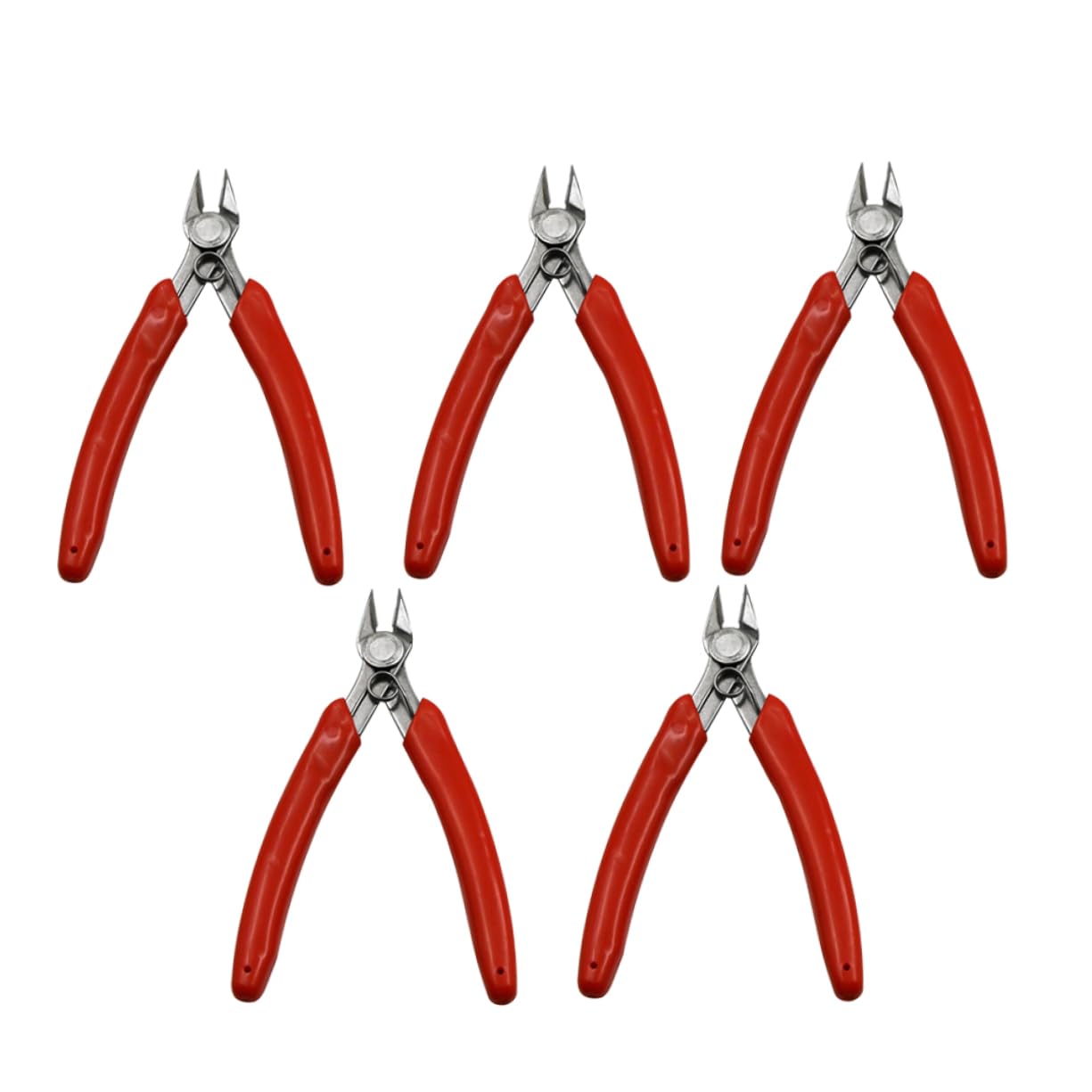 Alicates de corte al ras para manualidades y arreglos de cables eléctricos en el hogar