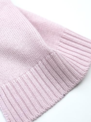 Luxury Knit Scarf For Women 85% Natural mulberry Silk 15% Cashmere 12" W 78.7" L,2ply3