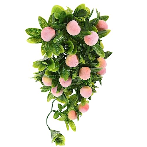 SEWACC green decor home decor Green Leaf Decor Simulated Green Leaf Vine Fake Hanging Plants Artificial Drooping Plant Simulation Plant Decor faux vine household artificial leaf plastic