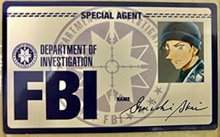 Detective Conan Mr. Mr. Name and criminal from river Zero Business Card Fair 赤井 秀一 Zero Enforcement Human Shop Fair Book