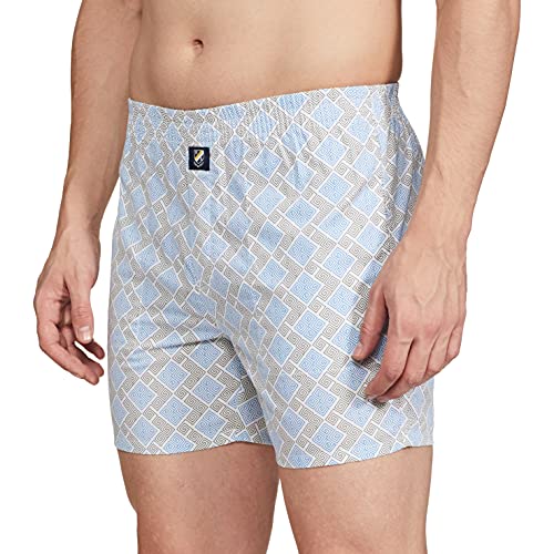 Image of Amazon Brand - House & Shields Men's Cotton Boxers (Pack of 3) (HSAW20TOBOX01-PO3 Multicolor - 14 XX-L Multicolor - 14 XX-L) Multicolour