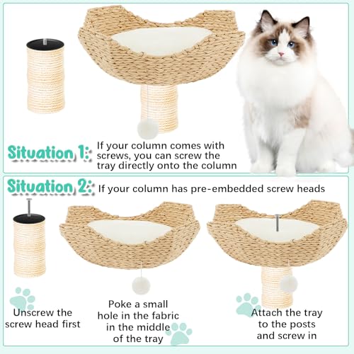 Dansydaisy Set de 3 Accesorios para Árbol de Gato 18" miniatura 4