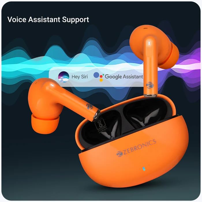 ZEBRONICS Zeb PODS 121 with Voice Assistant Support