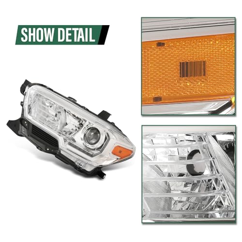 Image of GRAND ORANGE LED DRL Projector Headlights Assembly Front Headlamp Fit Toyota Tacoma 2016 2017 2018 2019 2020 2021 2022 Model 8111004260, 8115004260, 8115004280, 8111004280