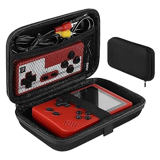 Linkidea Estuche de Transporte para Consola de Juegos portátil, Caja Protectora de Viaje para minijuegos Retro con Cable de Carga, Tapones para los oídos, baterías y Accesorios | Ya disponible en tu tienda friki favorita! En mundofriki.es!