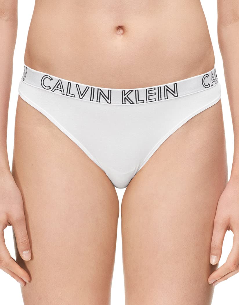 Calvin Klein Womens Ultimate Cotton Thong Panty