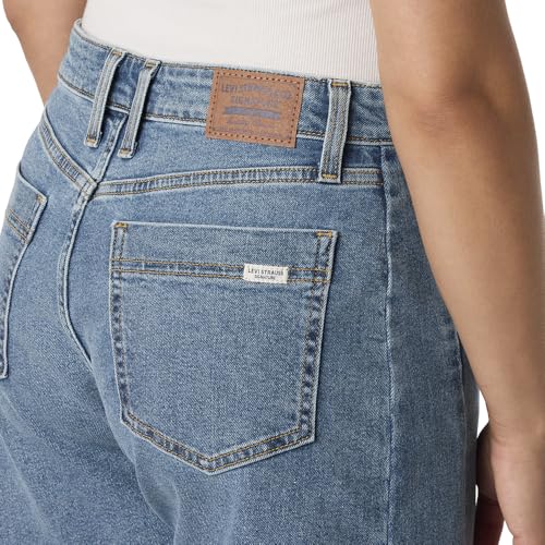 Levi Strauss Signature Gold Women's Heritage Barrel Jeans (Available in Plus), (New) Verona Vintage, 26 Plus - image 5