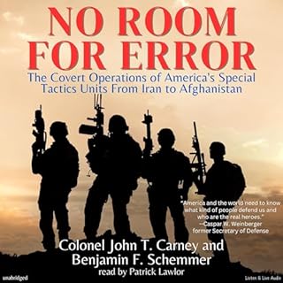 No Room for Error Audiolibro Por Colonel John T. Carnet Jr., Benjamin F. Schemmer arte de portada