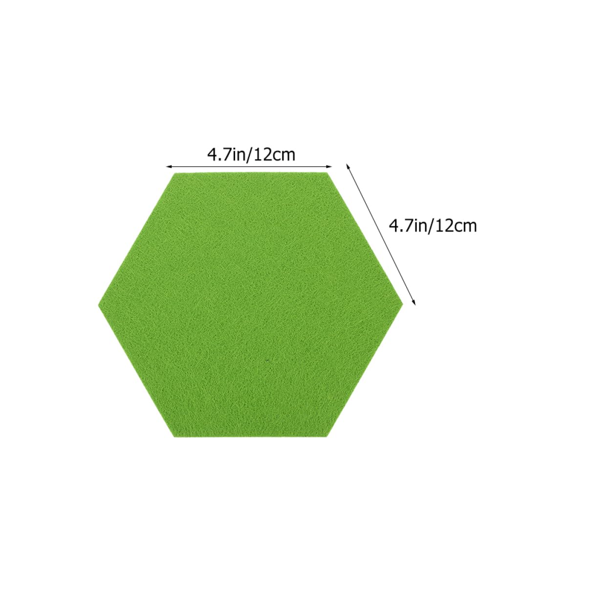 BCOATH 6 Hexagon Soundproofing Felt Panels Office Decorative Bulletin Boards Wall Stickers