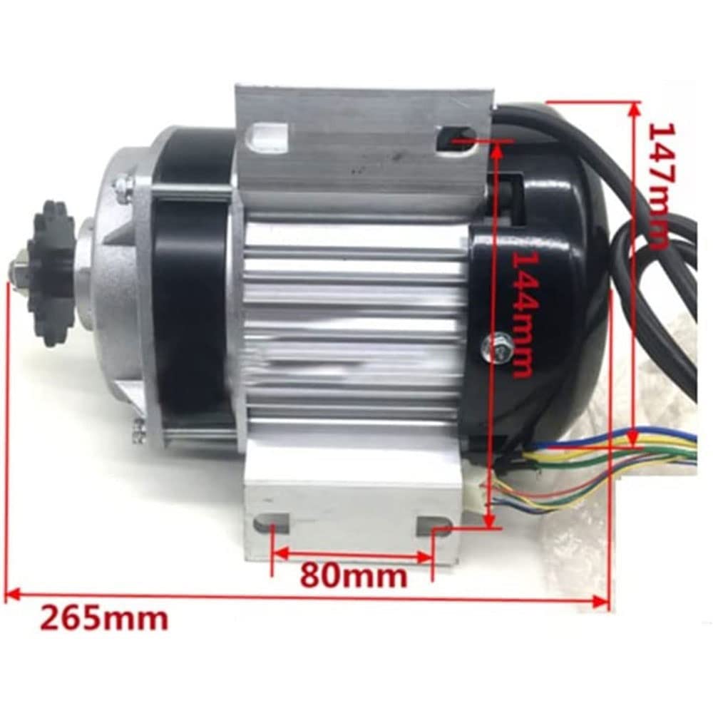 Amazon.com: 600W 750W 48V 60V Permanent Magnet DC Gear Motor, 2800