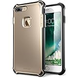 iPhone 7 Plus Case, i-Blason Venom [Dual Layer] Apple iPhone 7 Plus Case Cover [Ultra Slim] Hybrid TPU Cover / Hard Outter Shell (Gold)