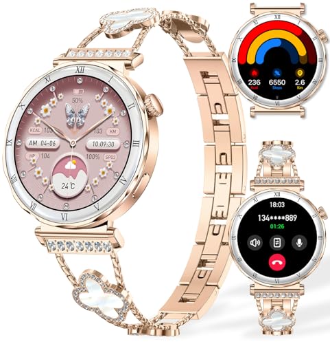 Women's Smartwatch with Heart Rate & Sleep Tracking