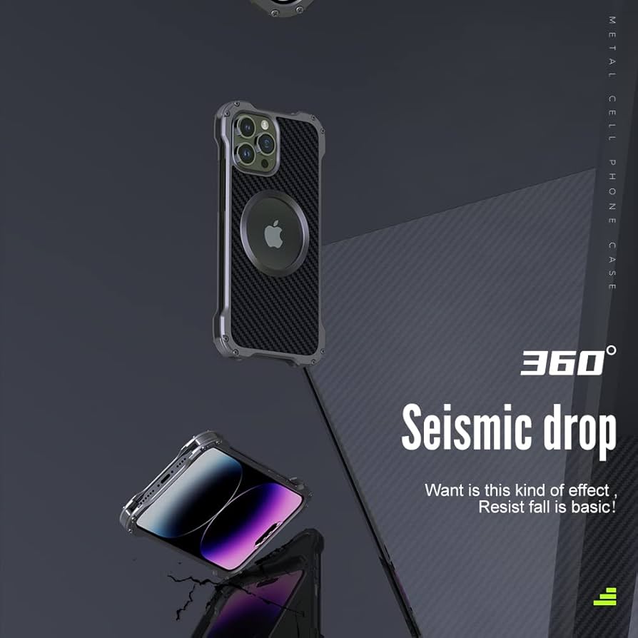 Amazon.co.jp: iPhone 13 ケース 耐衝撃 6.7インチカバー 頑丈金属