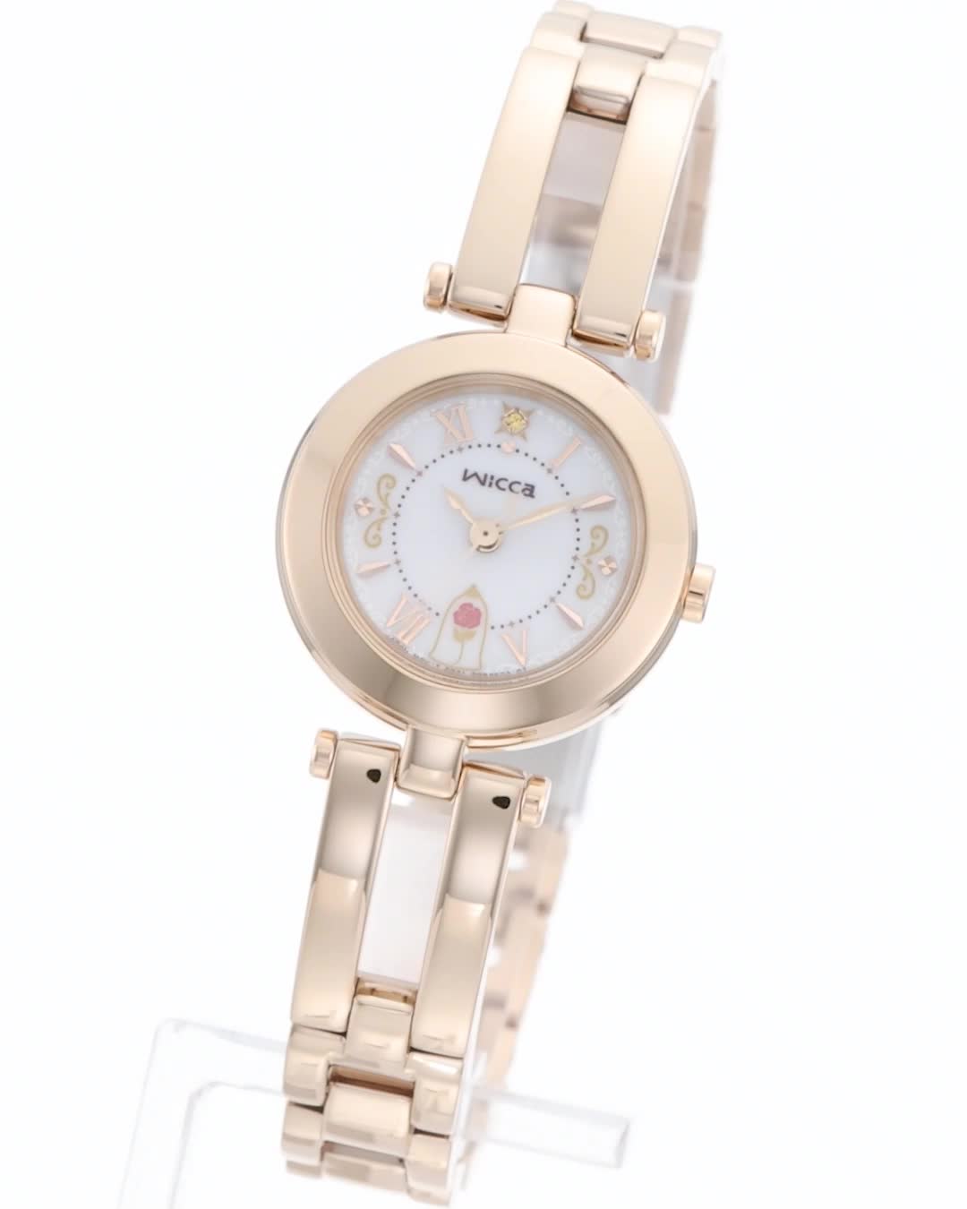 Amazon.co.jp: [CITIZEN] 腕時計 wicca KP5-221-13 レディース