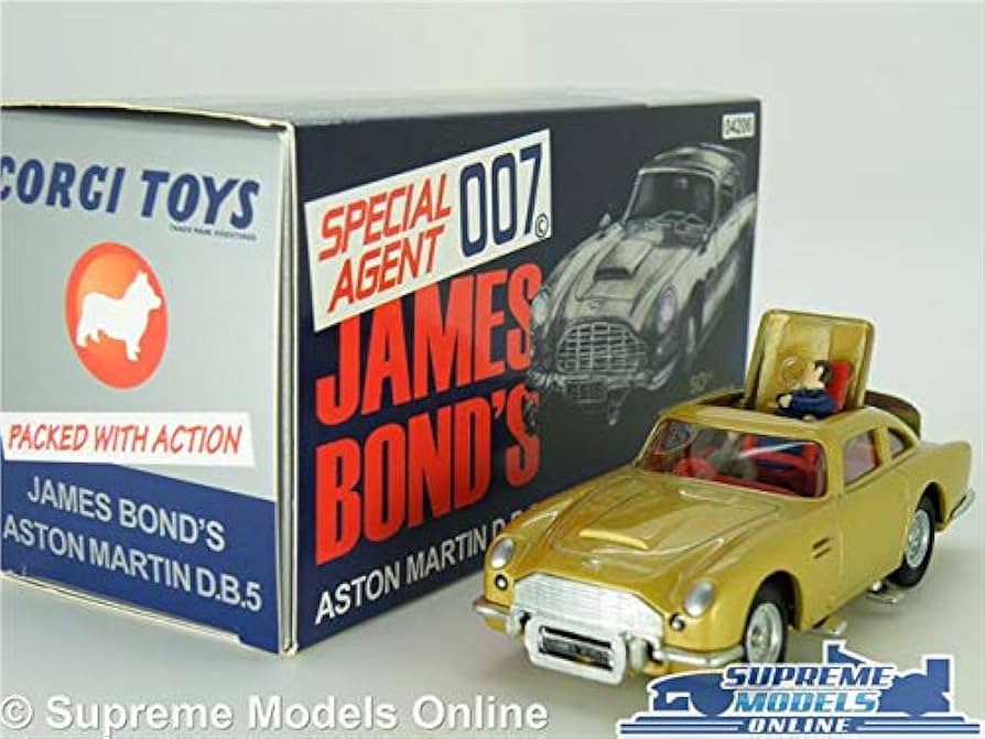 CORGI CC04206 JAMES BOND ASTON MARTIN DB5 MODEL CAR GOLD LTD