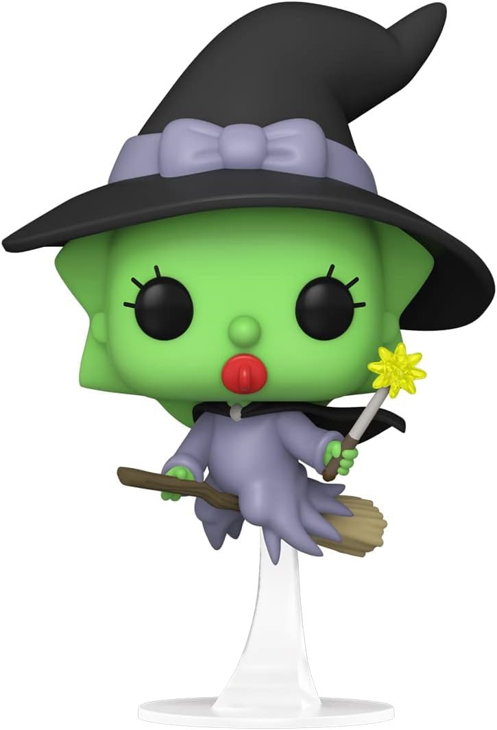 FunkoPop TV: Simpsons - Witch Maggie Simpson - (Glow in The Dark) - The Simpsons - Amazon Exclusive - Collectable Vinyl Figure - Gift Idea - Official Merchandise - Toys for Kids & Adults