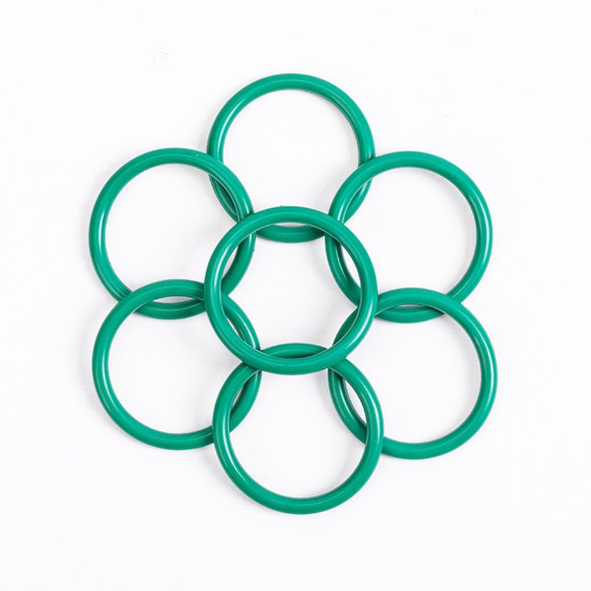 Junta Tórica de Fluorocaucho, Verde, 5.3x980x990.6mm, Paquete de 1